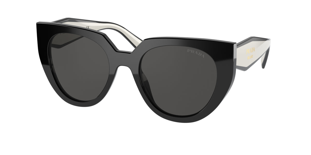 Prada PR 14WS – Noir / talc 09Q5S0