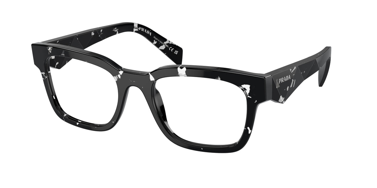 Prada PR A10V – Havana noir transparent 15O1O1