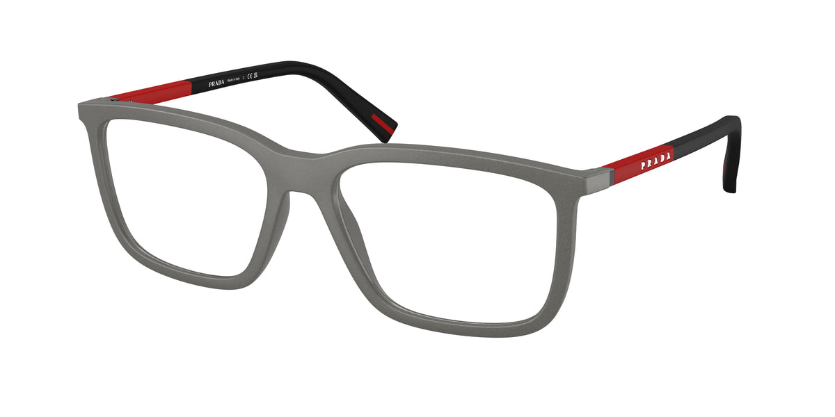 Prada Linea Rossa PS 01SV – Gris métallisé 16X1O1