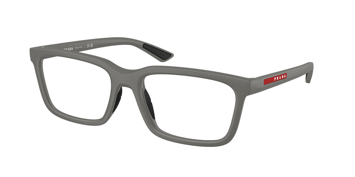 Prada Linea Rossa PS 02SV – Gris métallisé 16X1O1