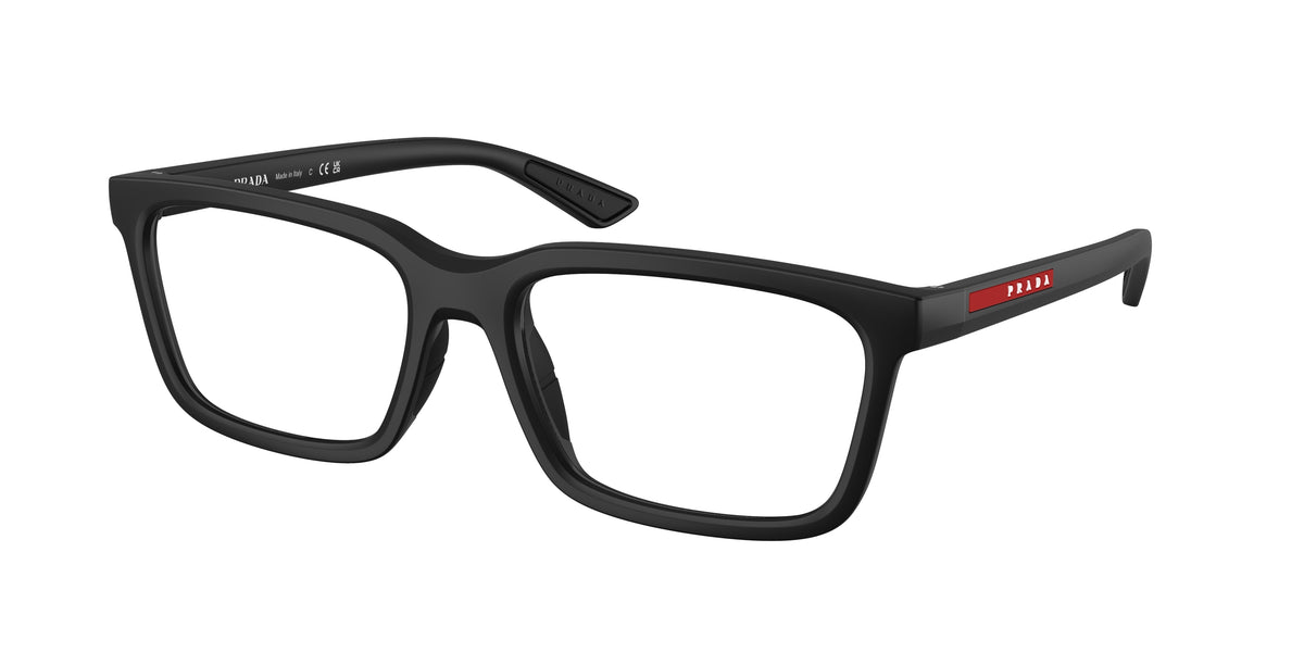 Prada Linea Rossa PS 02SV – Noir mat 1BO1O1