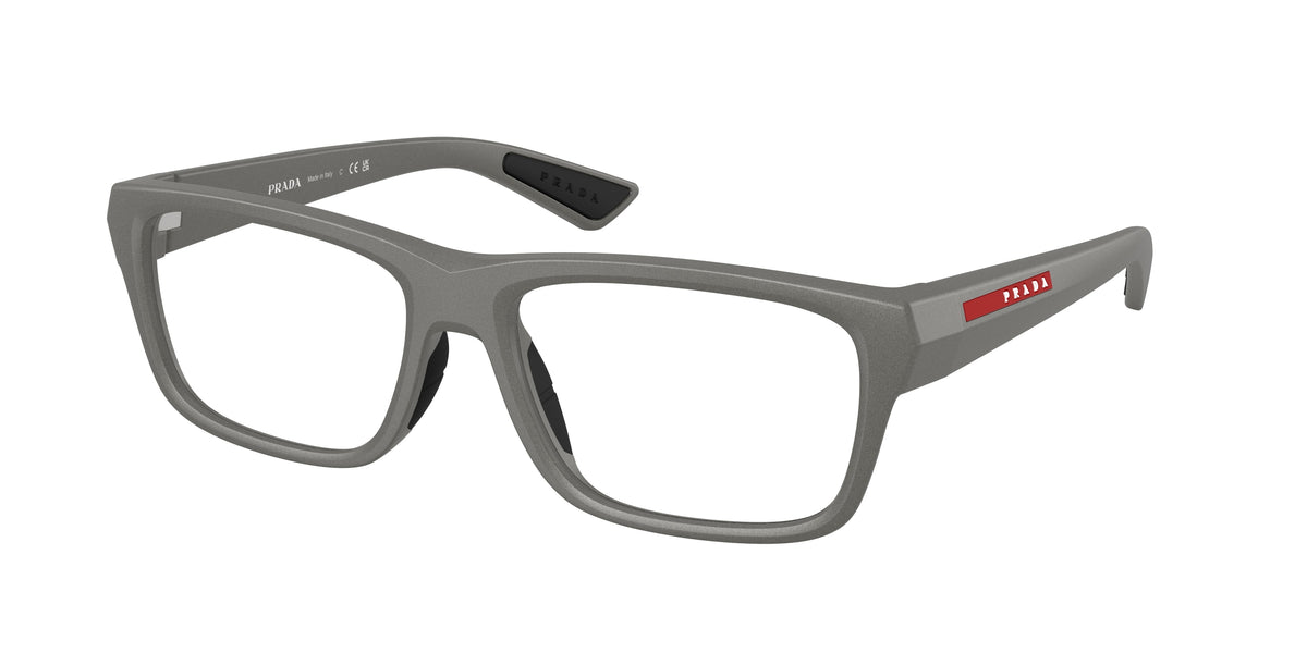 Prada Linea Rossa PS 02TV – Gris métallisé 16X1O1