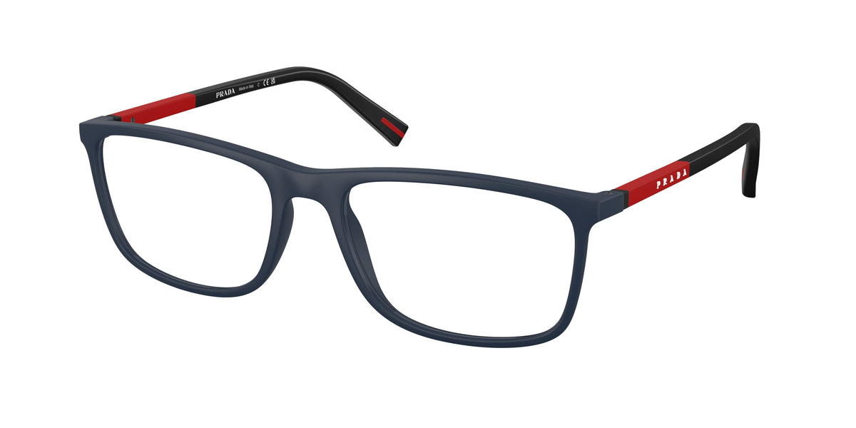 Prada Linea Rossa PS 03QV – Bleu mat MAG1O1