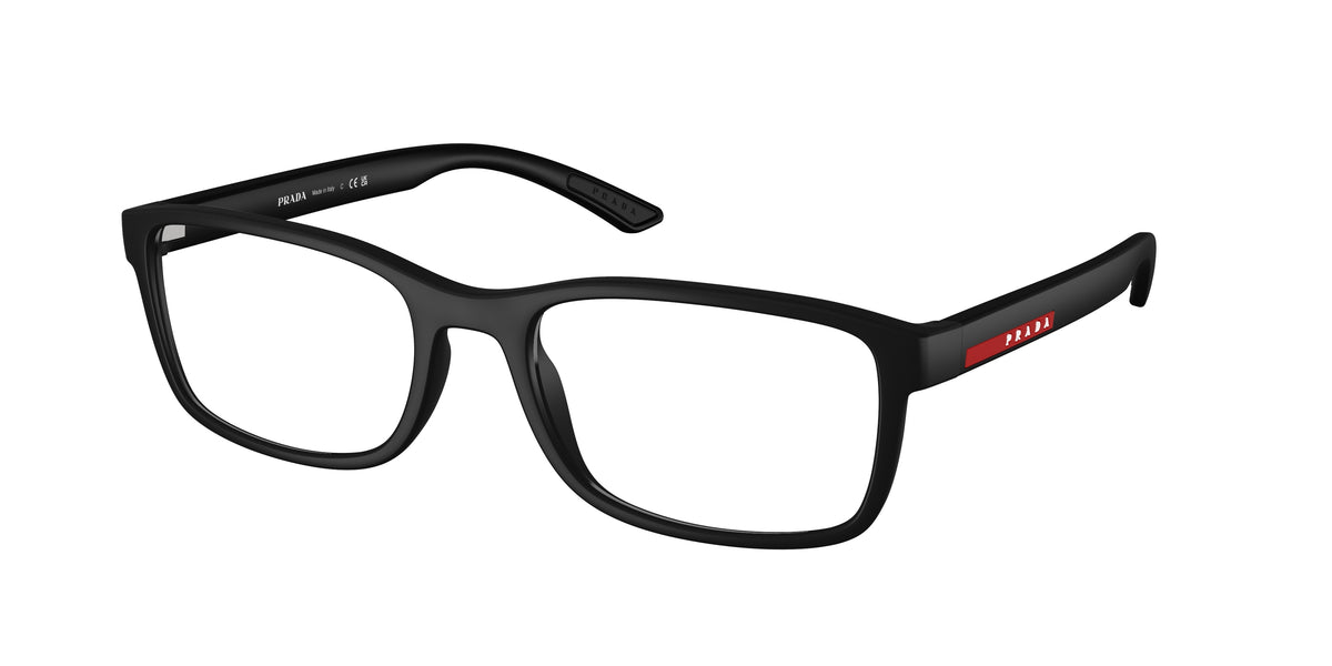 Prada Linea Rossa PS 06RV – Caoutchouc Noir DG01O1