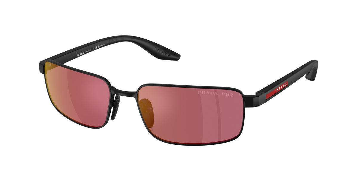 Prada Linea Rossa PS B54S – Noir mat 1BO07A