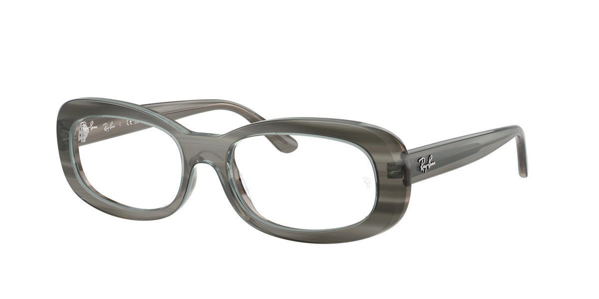 Ray-Ban 0RX2221V 8453 – Rayé Gris