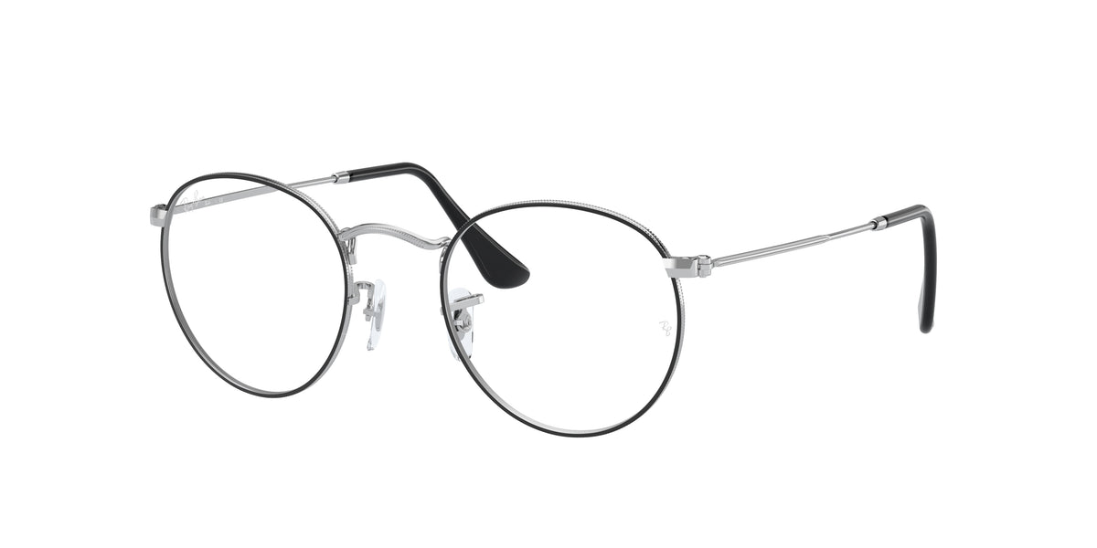 Ray-Ban 0RX3447V 2861 – Noir sur Argent