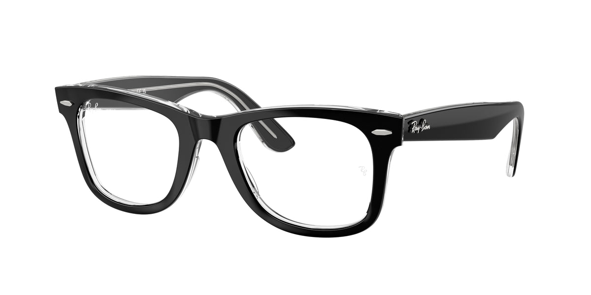 Ray-Ban 0RX4340V 2034 – Noir sur Transparent
