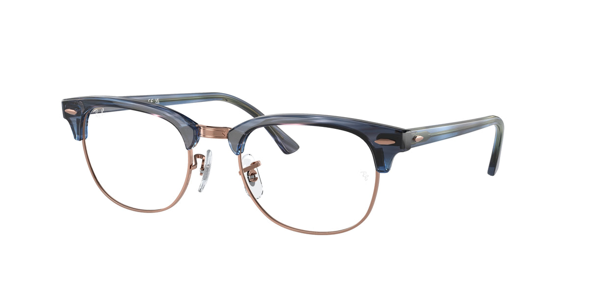 Ray-Ban 0RX5154 8374 – Rayé bleu