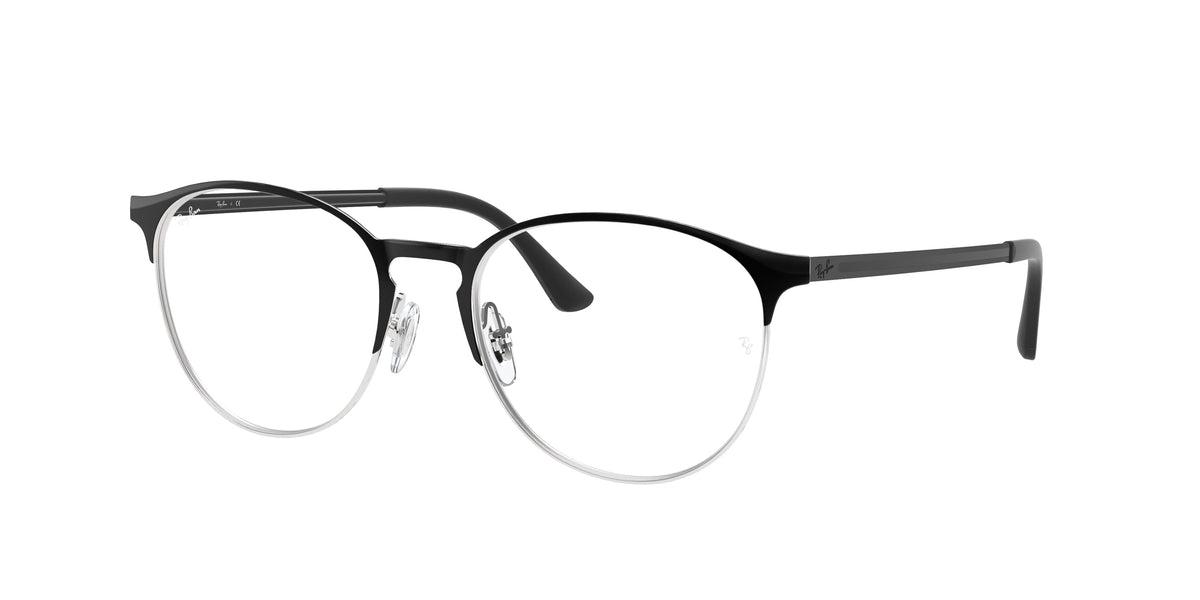 Ray-Ban 0RX6375 2861 – Noir sur Argent