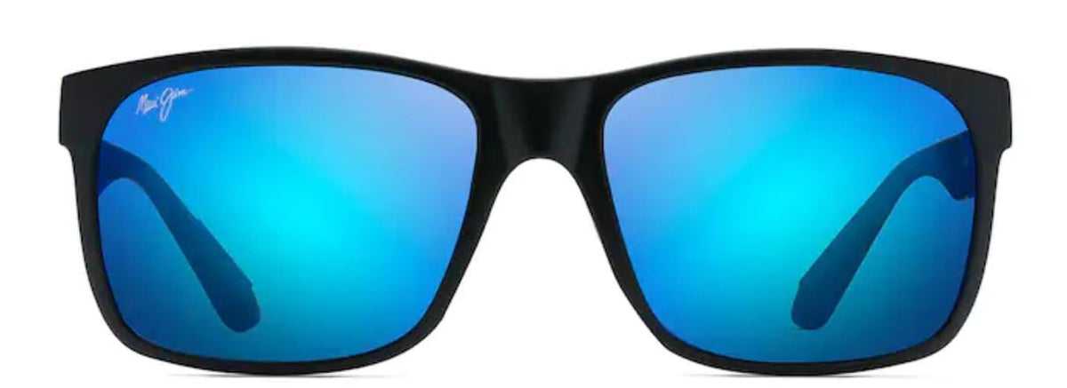 Lunettes de soleil Maui Jim Red Sands – coloris Noir Mat (B432-2M)