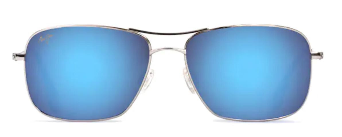 Lunettes de soleil Maui Jim Wiki Wiki – coloris Argenté (B246-17)