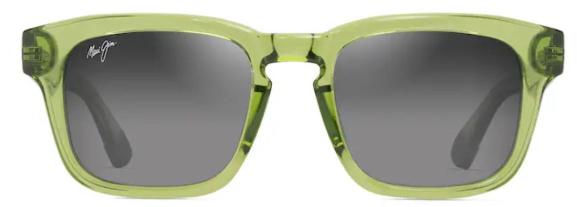 Lunettes de soleil Maui Jim Maluhia – coloris Vert gazon transparent brillant