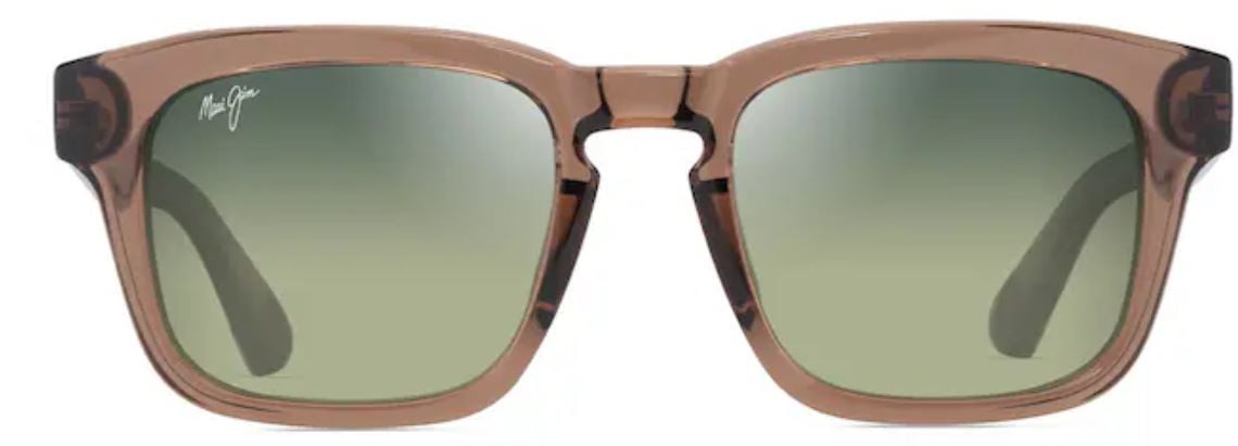 Lunettes de soleil Maui Jim Maluhia – coloris Marron clair transparent brillant