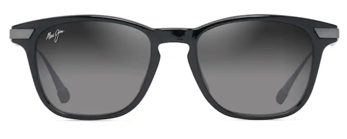 Lunettes de soleil Maui Jim Mana‘olana – coloris Noir brillant et gris acier