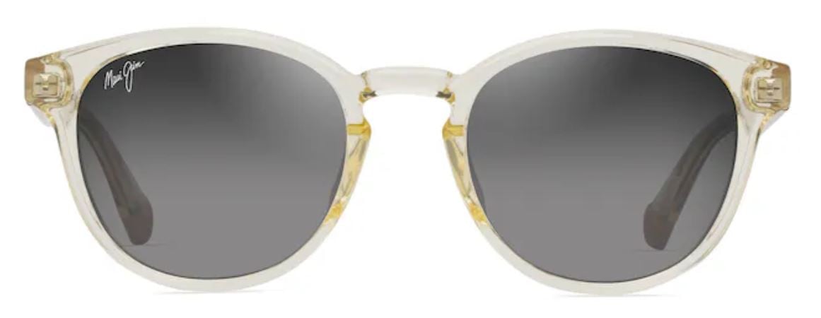 Lunettes de soleil Maui Jim Hiehie – coloris Jaune transparent brillant
