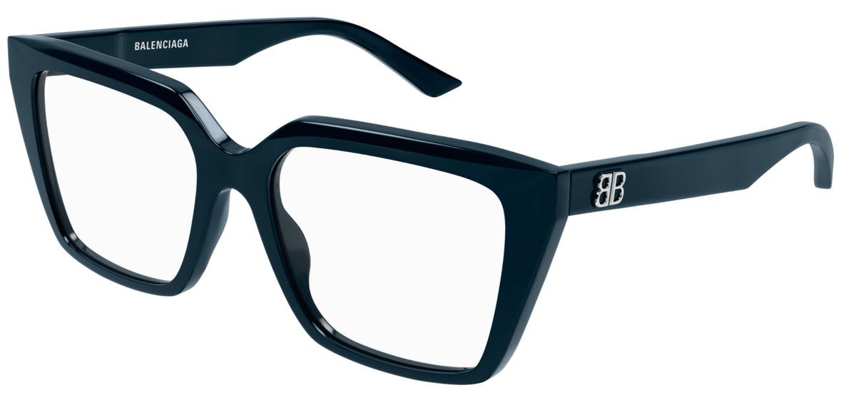 Lunettes de vue Balenciaga Everyday BB0130O - Bleu (011)