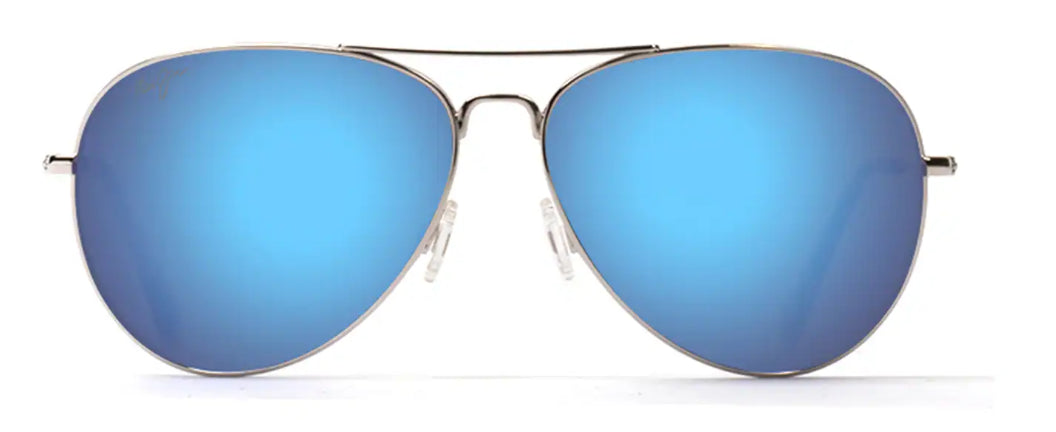 Lunettes de soleil Maui Jim Mavericks – coloris Argenté / Rose doré
