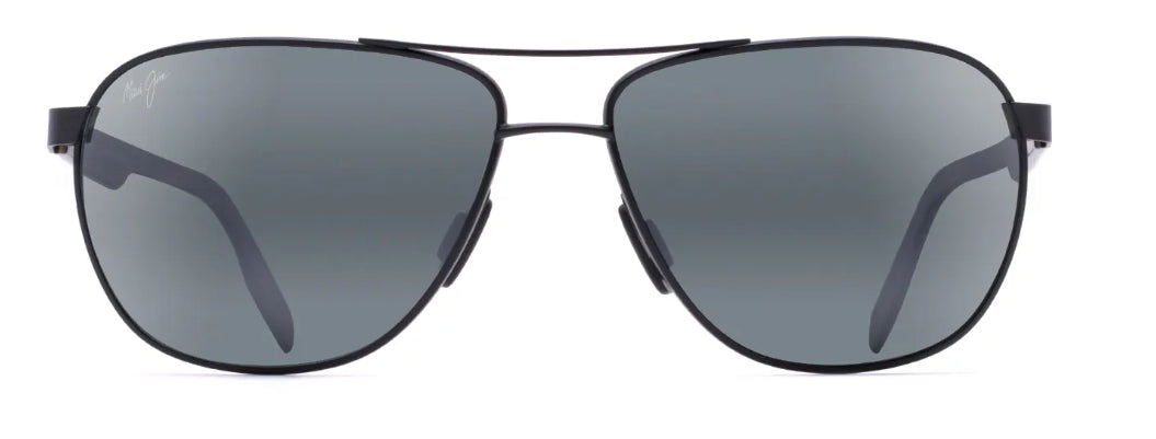 Lunettes de soleil Maui Jim Castles – coloris Noir Mat