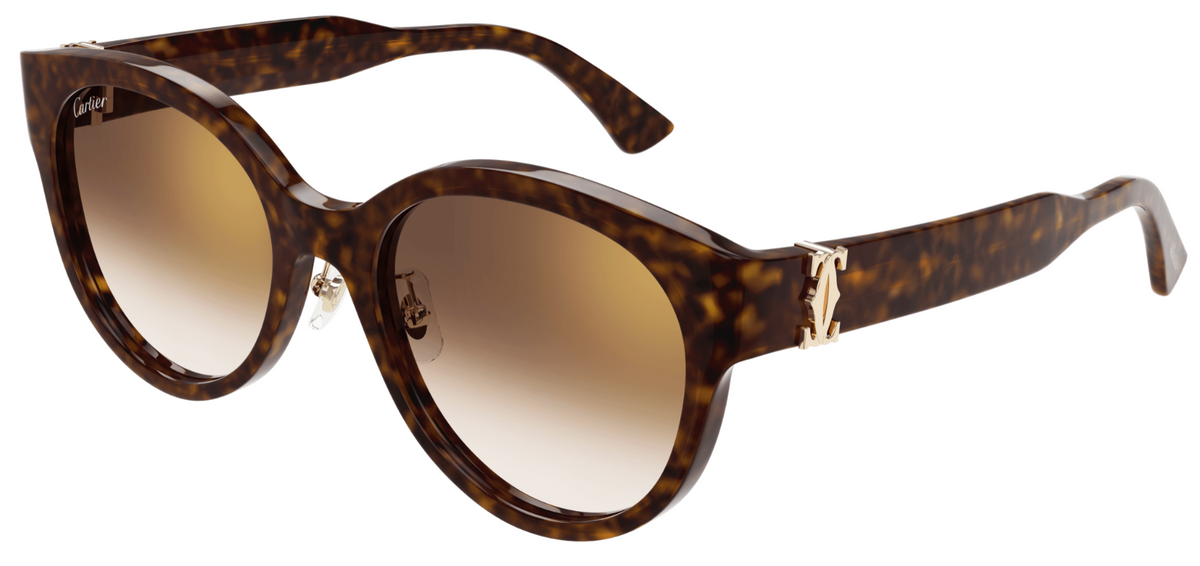 Lunettes de soleil Cartier Signature C CT0510SJ - Ecaille (002)