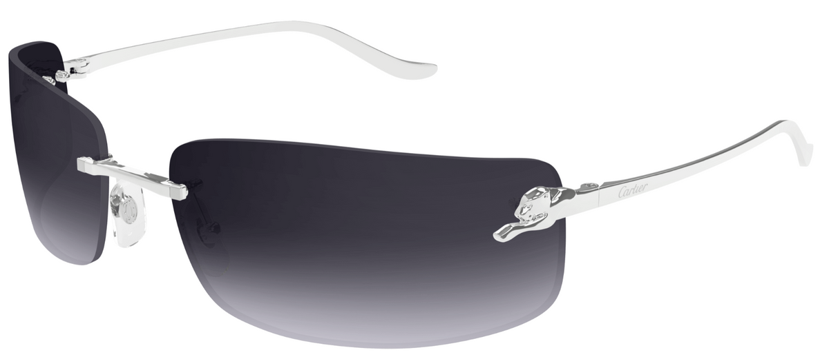 Lunettes de soleil Cartier Panthère CT0503S - Argent (002)