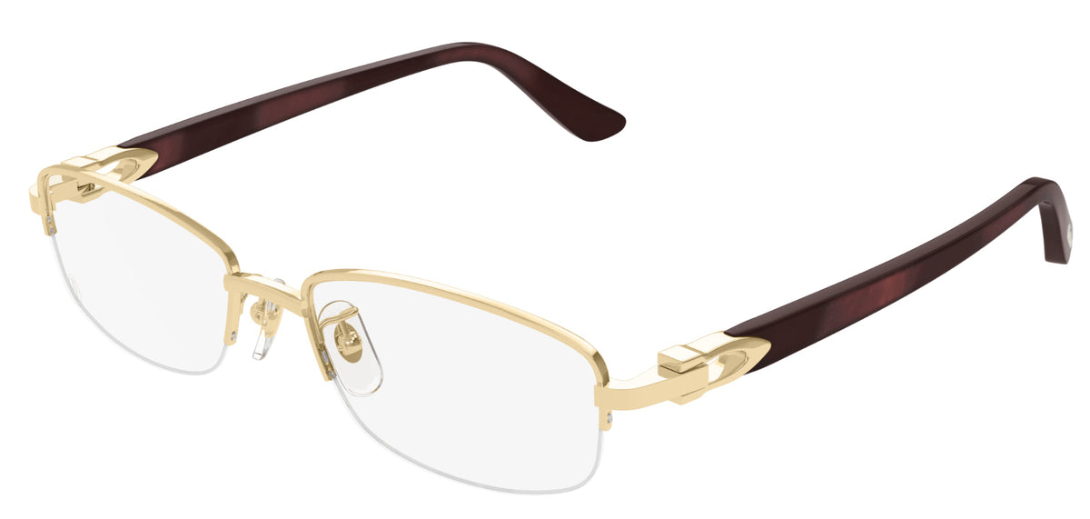 Lunettes de vue Cartier Décor C CT0530OJ - Doré (002)
