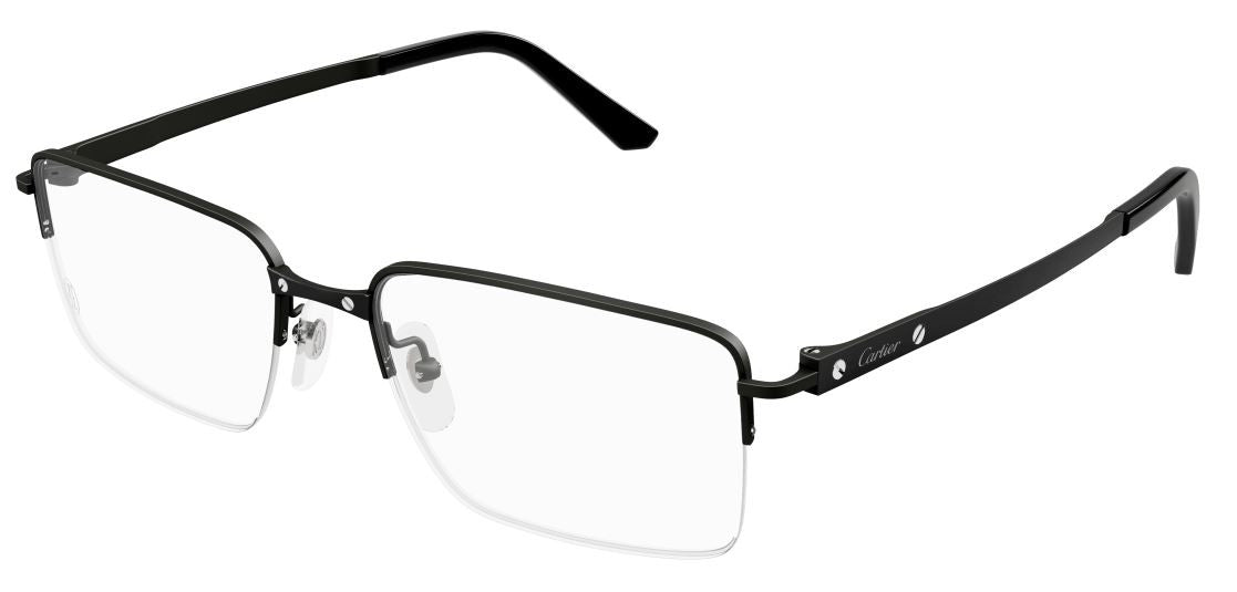 Lunettes de vue Cartier Santos CT0554O - Noir (004)