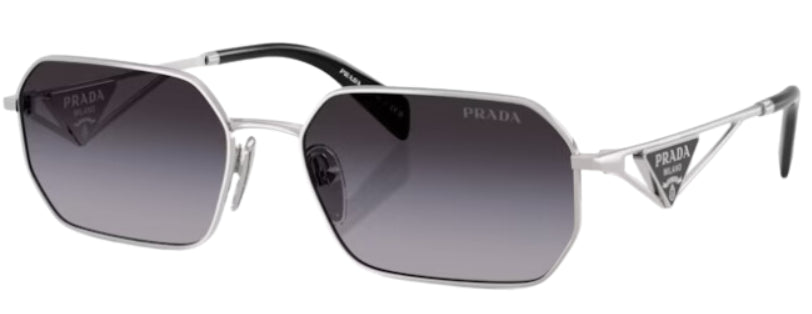 Lunettes de soleil Prada PR A51S - Argent