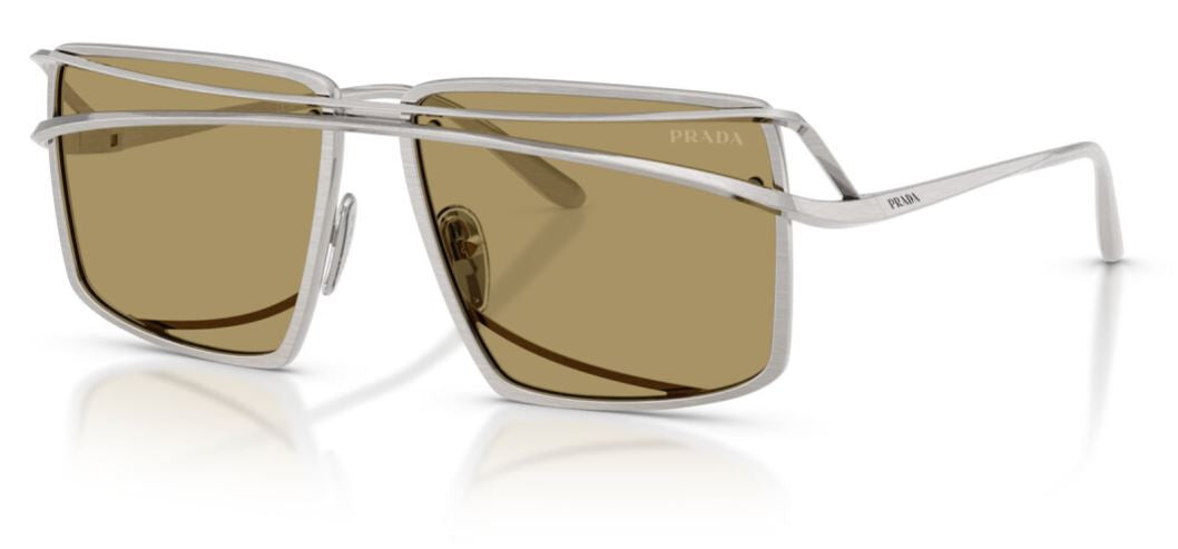 Lunettes de soleil Prada PR C55S - Argent Vintage (28C70G)