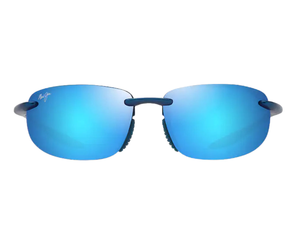 Lunettes de soleil Maui Jim Ho'okipa Ultra Af – coloris Métal Bleu Mat