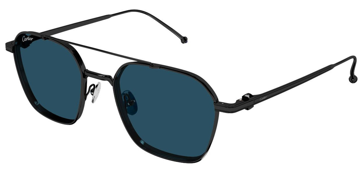 Lunettes de soleil Cartier Exception CT0618S - Noir (004)