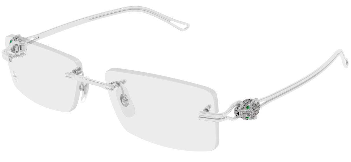 Lunettes de vue Cartier Precious Panthère CT0647O