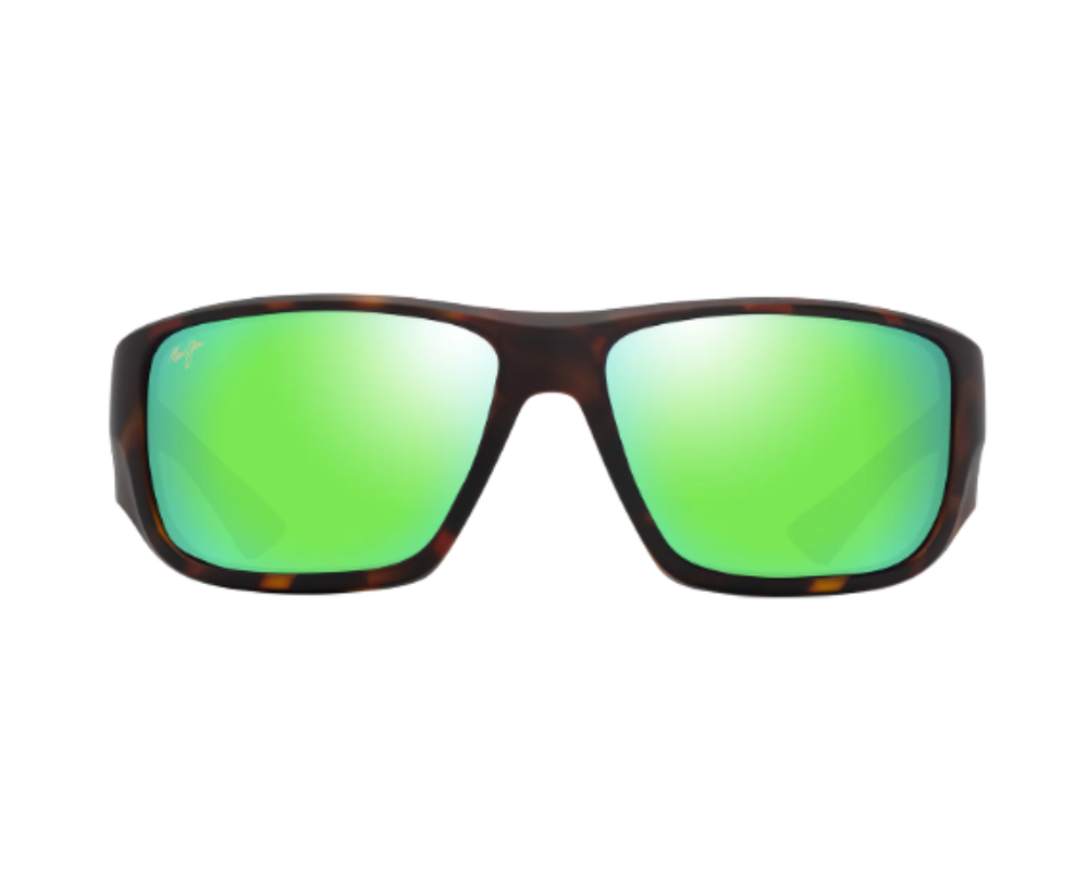 Lunettes de soleil Maui Jim Keha – coloris Havane foncé/mat