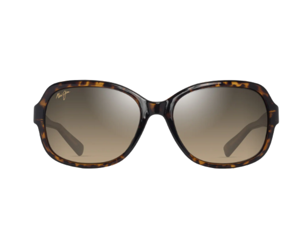 Lunettes de soleil Maui Jim Hiluhilu – coloris Havane foncé brillant