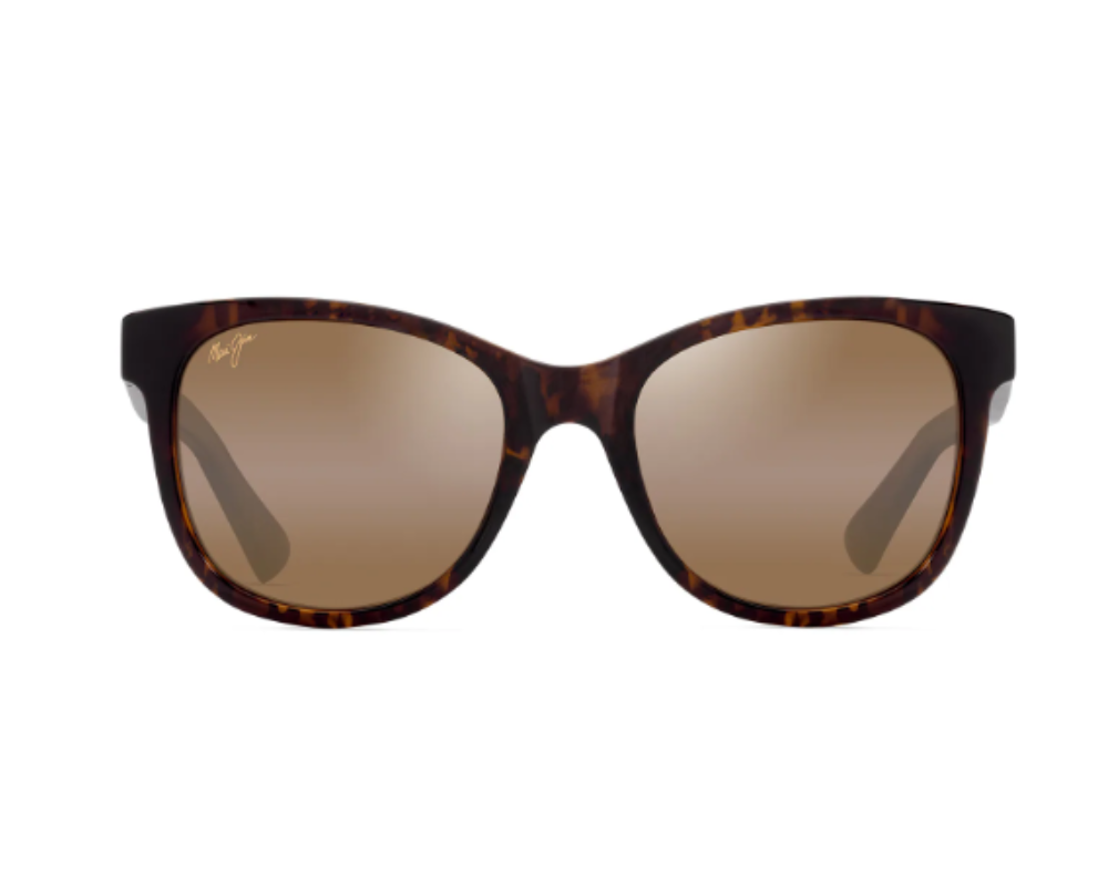 Lunettes de soleil Maui Jim Kiopaa – coloris Havane foncé brillant