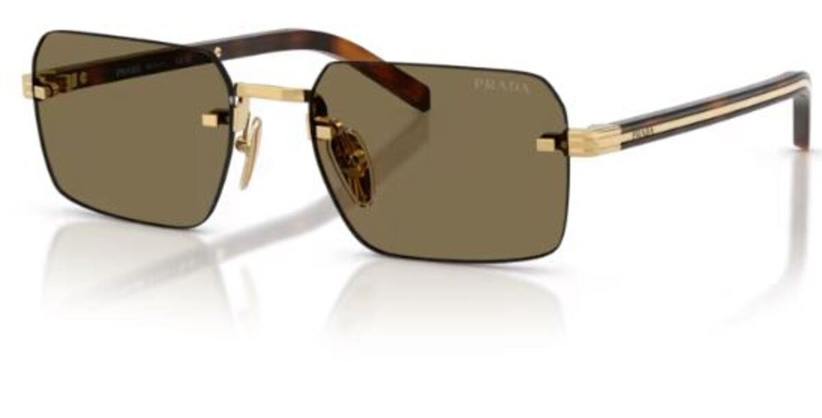 Lunettes de soleil Prada PR D55S - Or (5AK90F)