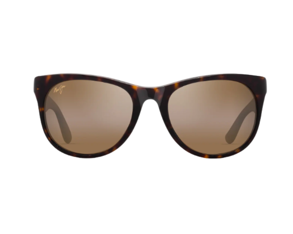 Lunettes de soleil Maui Jim Kōaniani Af – coloris Havane foncé brillant
