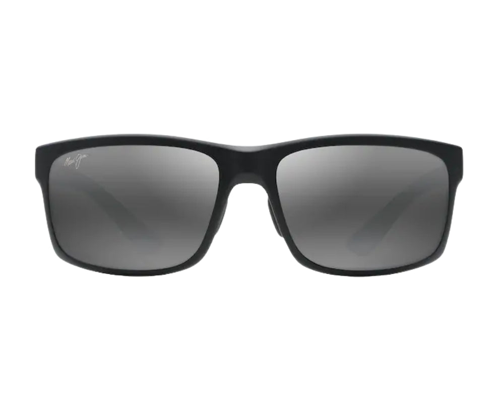 Lunettes de soleil Maui Jim Pokowai Arch – coloris Noir mat