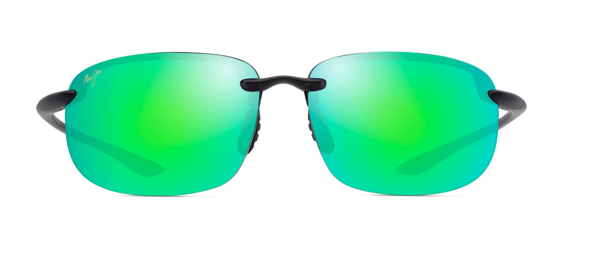 Lunettes de soleil Maui Jim Ho'okipa Xlarge – coloris Gris mat translucide