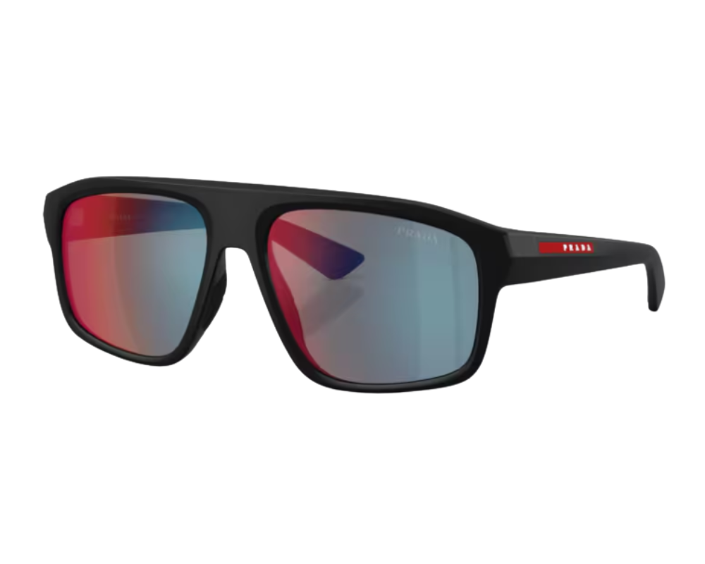 Lunettes de Soleil Prada Linea Rossa PS B02S - Noir mat (1BO08F)