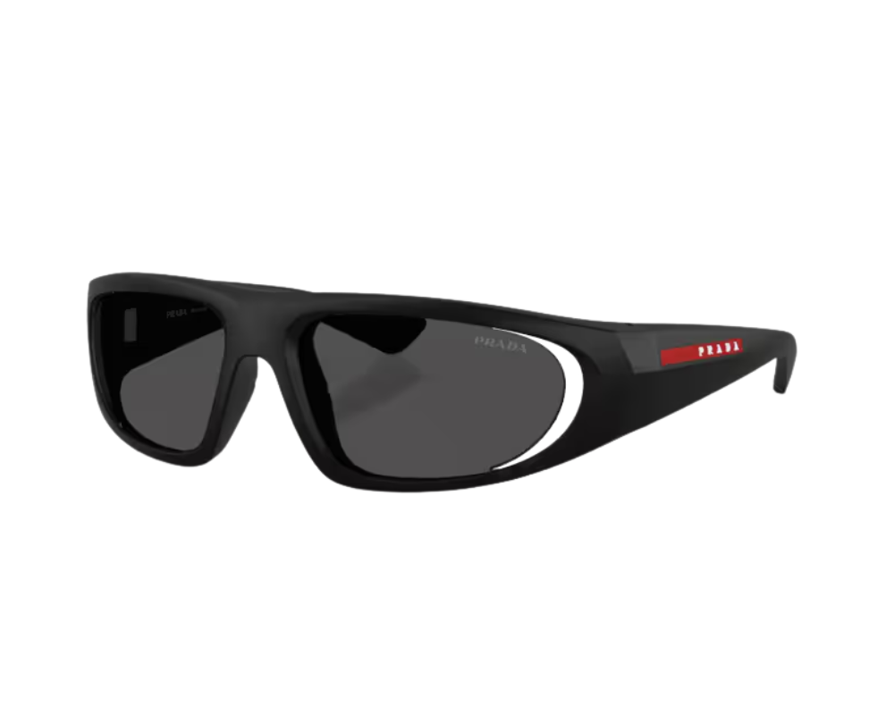 Lunettes de Soleil Prada Linea Rossa PS B03S - Noir mat (1BO06F)
