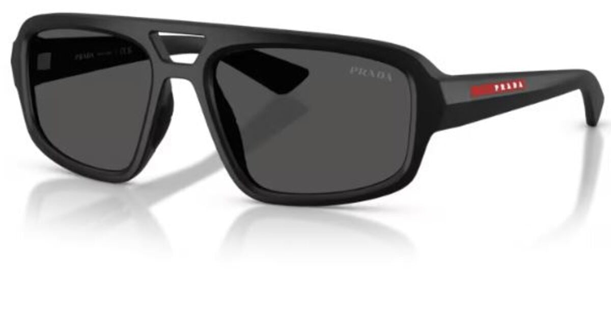 Lunettes de soleil Prada Linea Rossa PS B11SU - Noir mat 1BO08Z