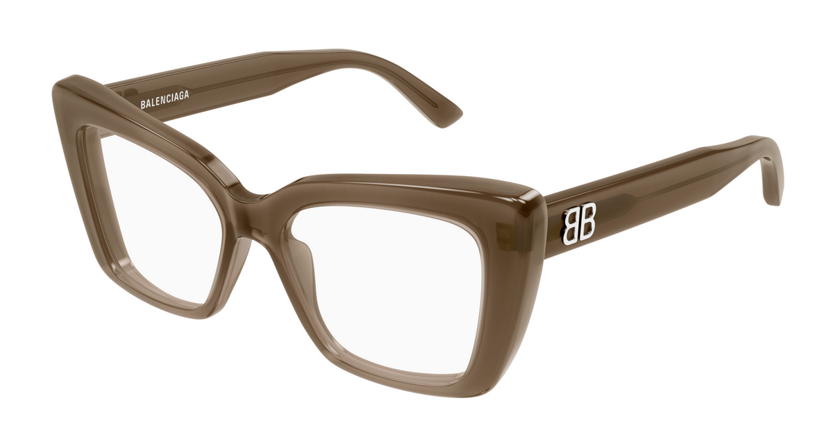 Lunettes de vue Balenciaga Everyday BB0297O - Marron (005)