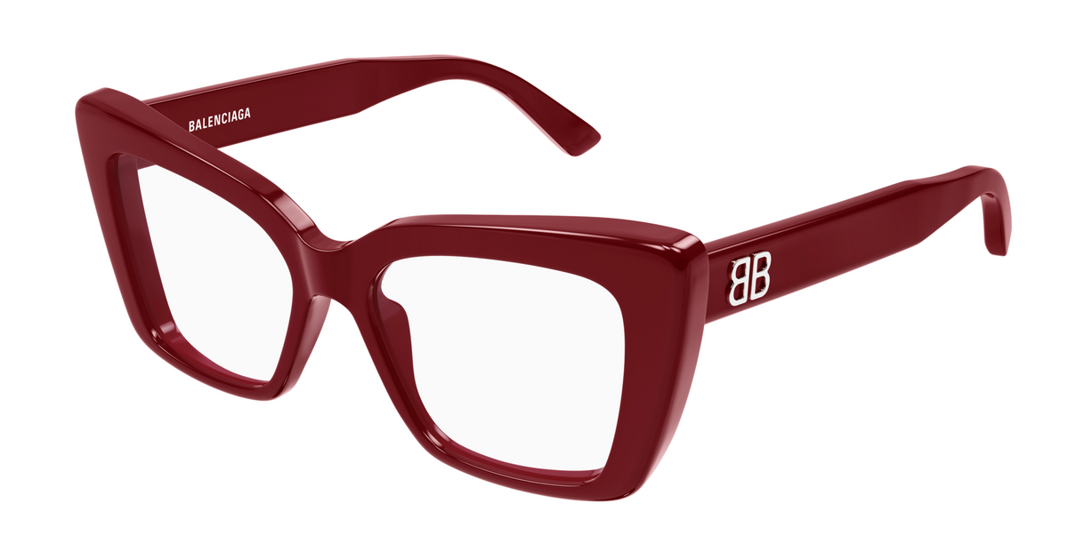 Lunettes de vue Balenciaga Everyday BB0297O - Rouge