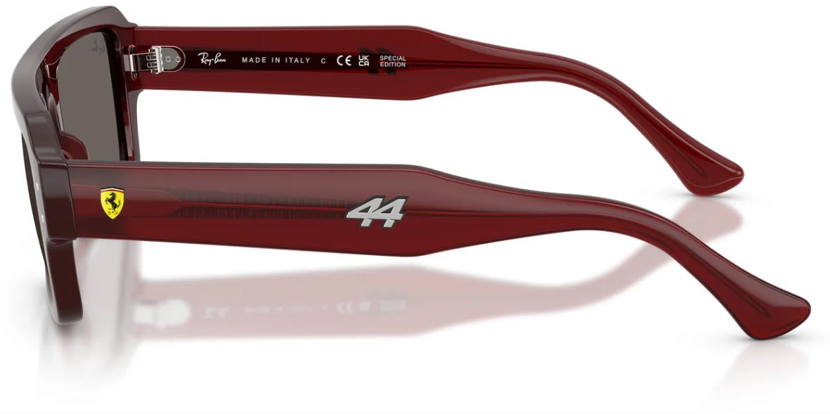Lunettes de soleil Ray-Ban RB4454M Rouge