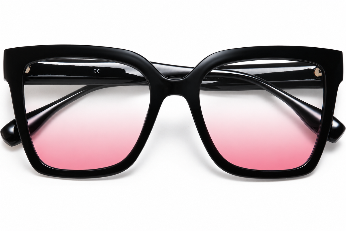 blush black face — simulation des verres effet blush
