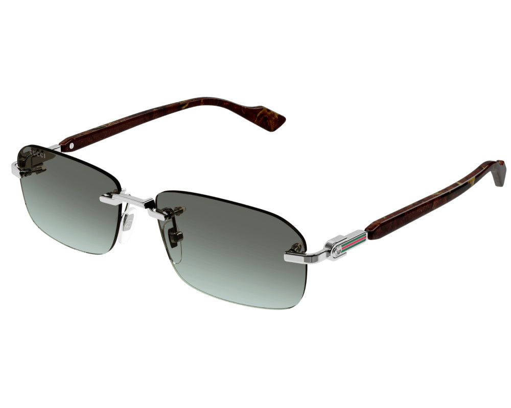 Gucci GG1221S 008 — vue de trois quarts sur fond blanc