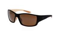 Lunettes de soleil Maui Jim Local Kine – coloris Brun mat foncé transparent avec beige et crème