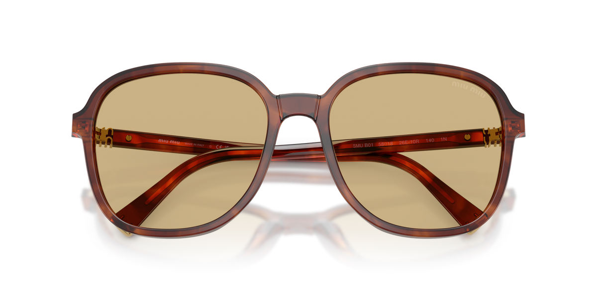 Miu Miu MU B01S – Rayures Tabac 26E10R – vue 3