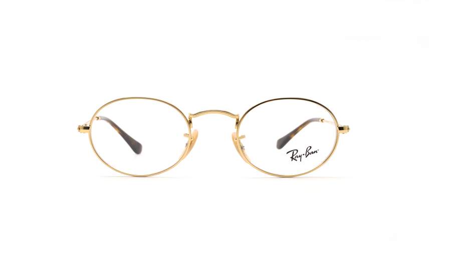 Lunettes de vue Ray-Ban Oval RX3547V RB3547V 2500 48-21 Or